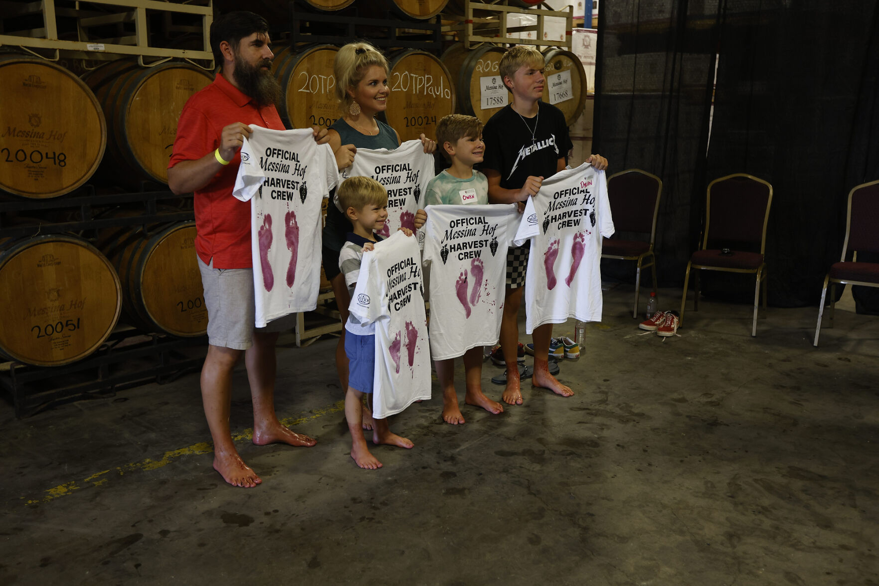 Messina Hof harvest